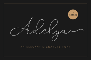 Adelya Script Handwritten Font for Elegant Web Design