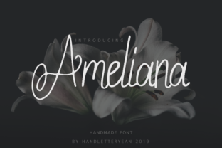 Ameliana Handwritten Font for Natural Digital Branding