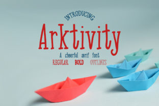 Arkitivity Typeface: Elevating Editorial Design with Handwritten Serif Fonts