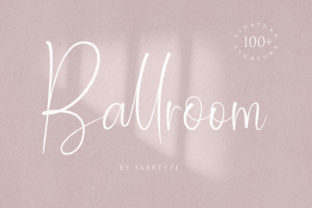 Ballroom: A Natural Handwritten Font for Modern Maker Branding