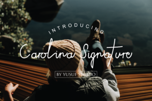 Carolina Signature Typeface Review for Elegant Brand Campaigns