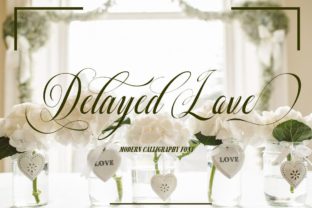 Delayed Love Font: A Creative Review for Branding
