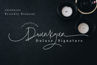 Drunkgun Script: The Elegant Signature Font for Upscale Branding