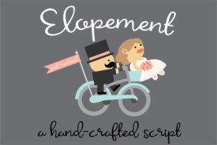 Elopement: A Handcrafted Script Font for Authentic Brand Identity