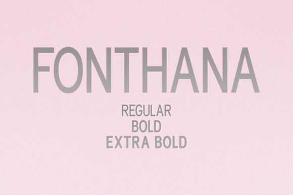 Fonthana: The Elegant Sans Serif Typeface for Modern Web Design