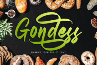Gondess: A Playful Script Handwritten Font for Authentic Branding
