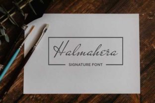 Halmahera Font Review: A Handmade Brush Script for Modern Design