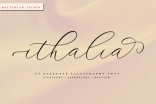 Ithalia Script: Elevate Your Brand With Modern Handwritten Typography