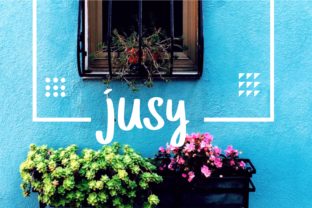 Jusy: The Perfect Handwritten Font for Boutique Branding and Wedding Design