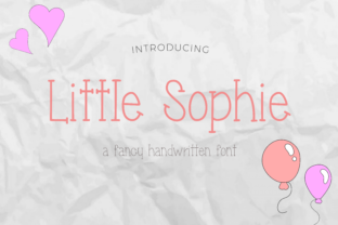 Little Sophie: A Playful Script Handwritten Font for Editorial Design
