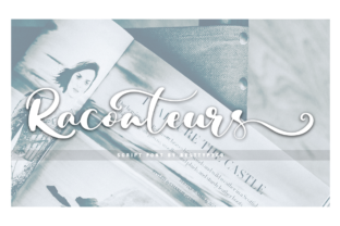 Raconteurs Script Font for Elegant Branding