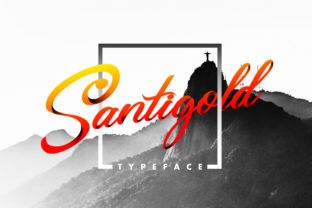 Santigold: The Striking Script Font for Editorial Design