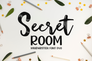 Secret Room Duo Typeface Review: A Playful Script Handwritten Font for Branding