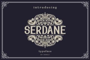 Serdane Serif Font for Modern Brand Identity