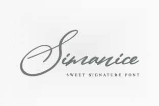 Simanice Font Review: Elegant Script Design