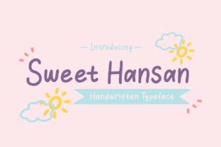 Sweet Hansan: The Perfect Script Handwritten Font for Playful Editorial Design