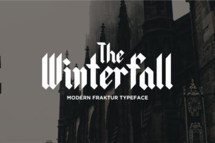 Winterfall Typeface Review: Elevating Brand Identity with Modern Blackletter