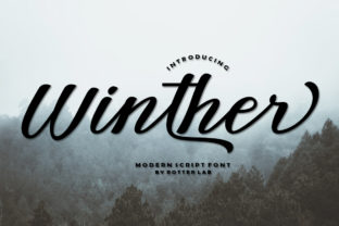 Winther Script: The Modern Brush Typeface for Bold Campaigns